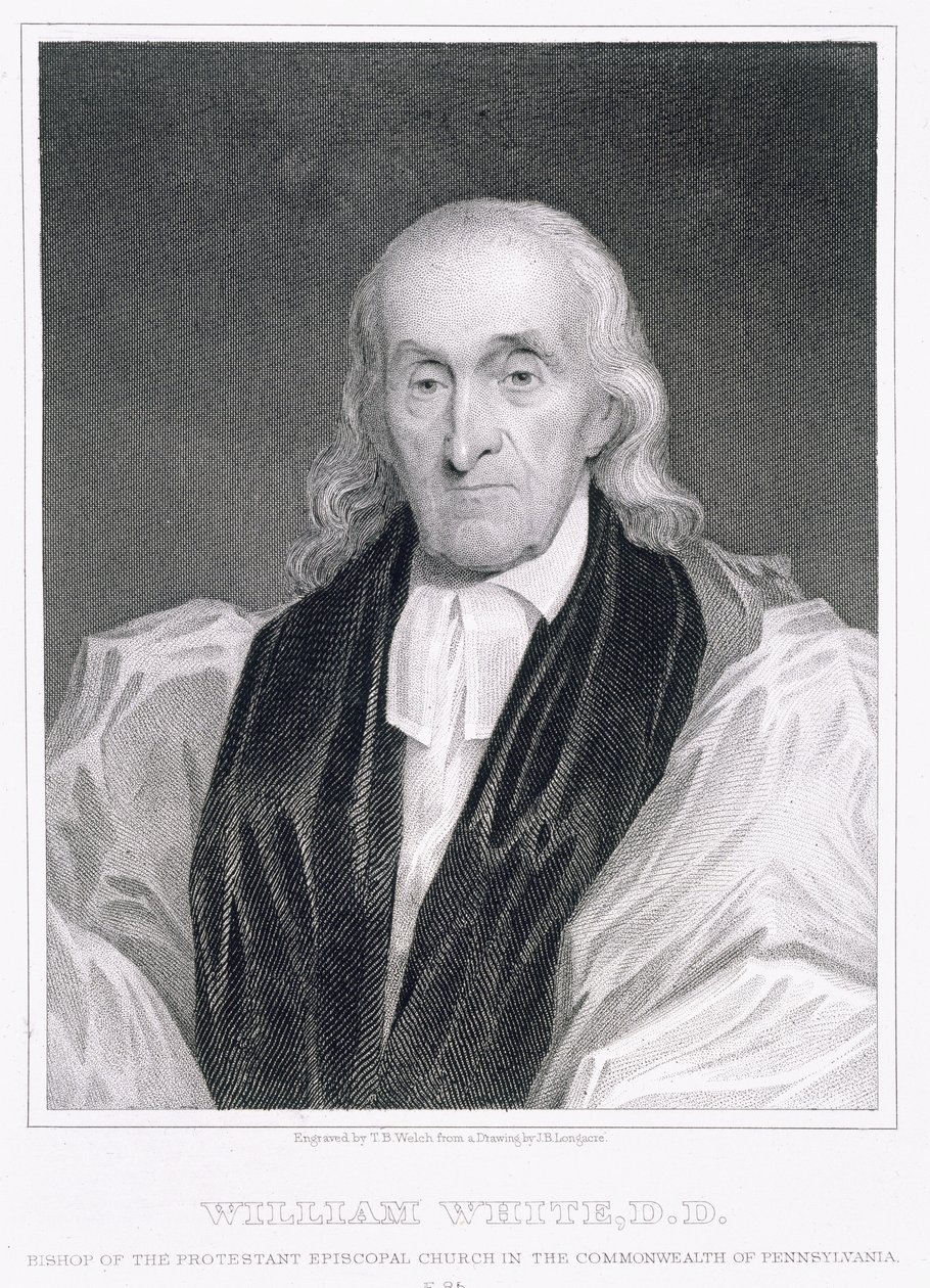 ウィリアムホワイト（1748-1836）、85歳、トーマスBウェルチ（1814-74）によって彫刻 作： ジェームズ・バートン・ロングエーカー