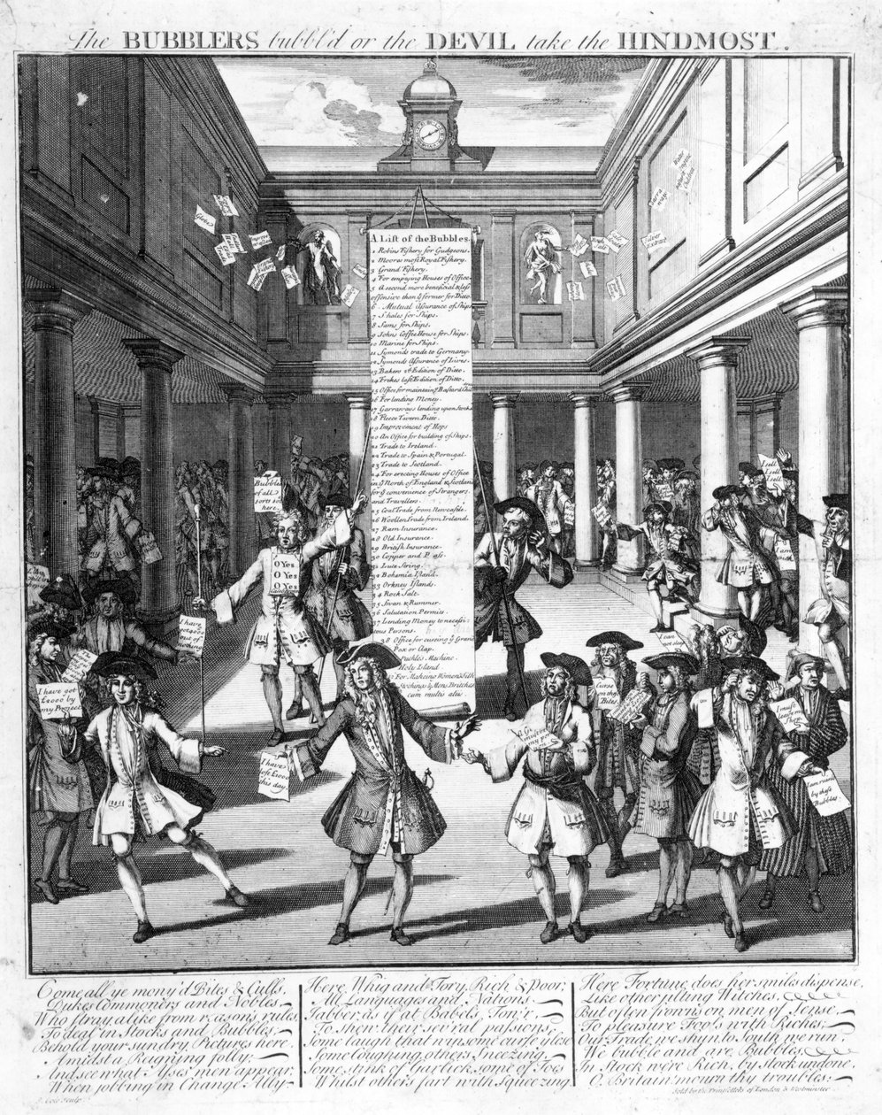 バブラーズバブリングド、1720年 作： ジェームズ・コール