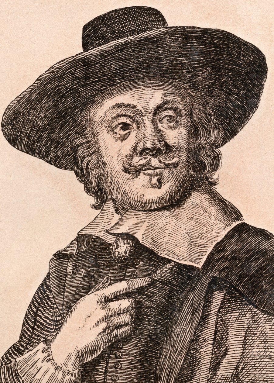 Frans Snyders、「本物のオリジナルからの有名な画家の75の肖像画」のイラスト、1817年にロンドンで公開 作： ジェームズ・ガーティン
