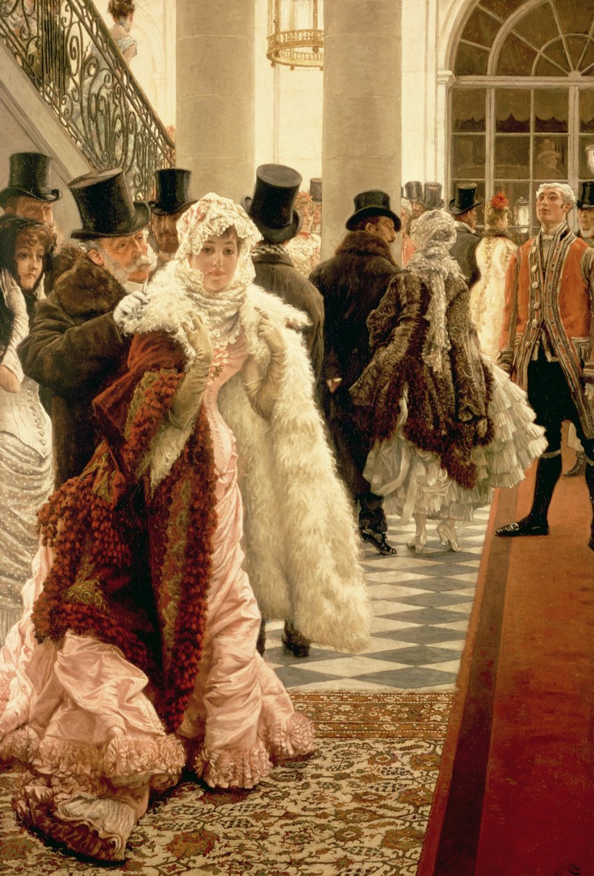ファッションの女（ラモンディーン）、1883年〜5月 作： ジェームズ・ジャック・ジョセフ・ティソ