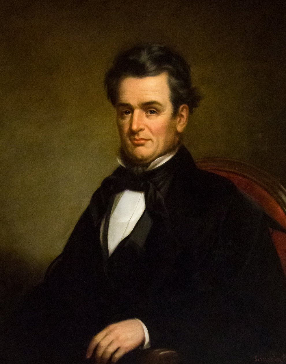 バイロン・ディマン（1795-1865） 作： ジェームズ・サリバン・リンカーン