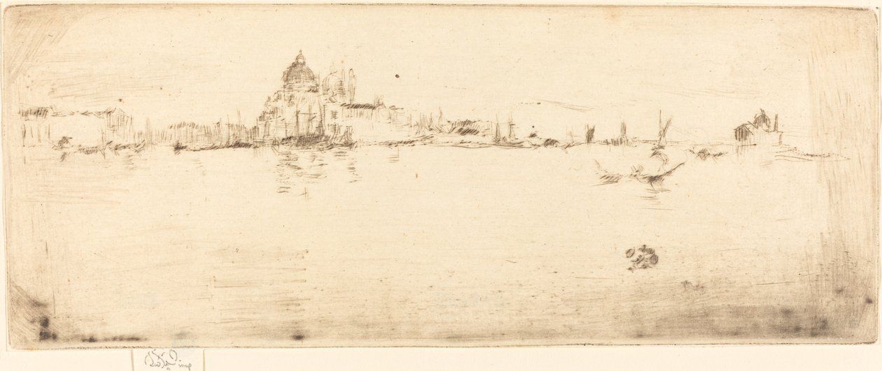 小さな敬礼、18791880。 作： ジェームズ・アボット・マクニール・ウィスラー
