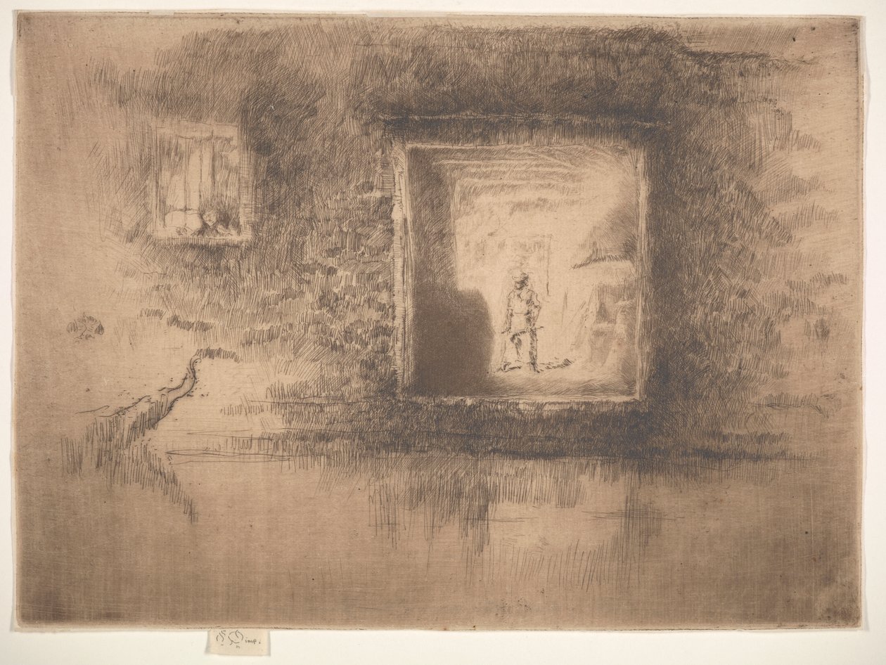 Nocturne: Furnace, 1879-1880. 作： ジェームズ・アボット・マクニール・ウィスラー