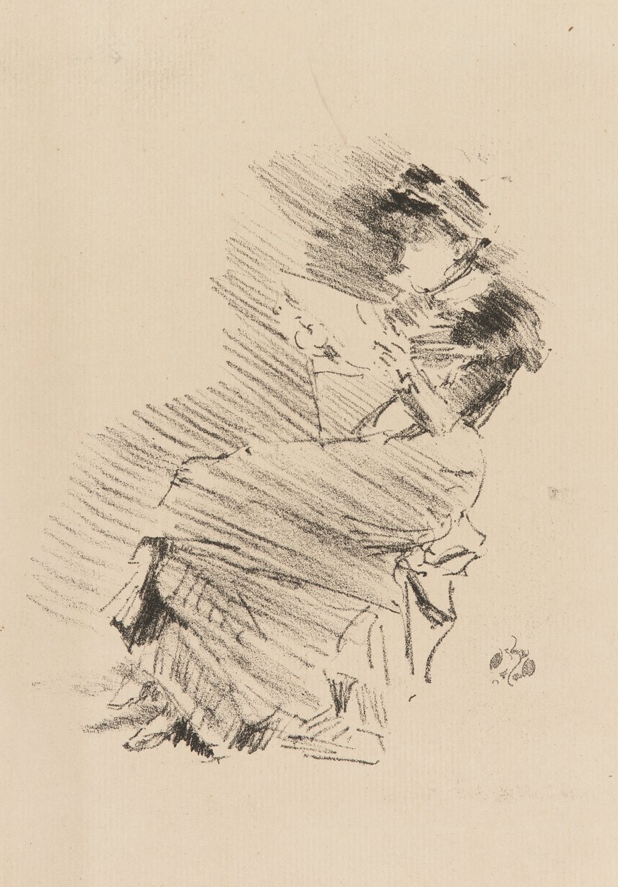 1879年と1887年のリーディング。 作： ジェームズ・アボット・マクニール・ウィスラー