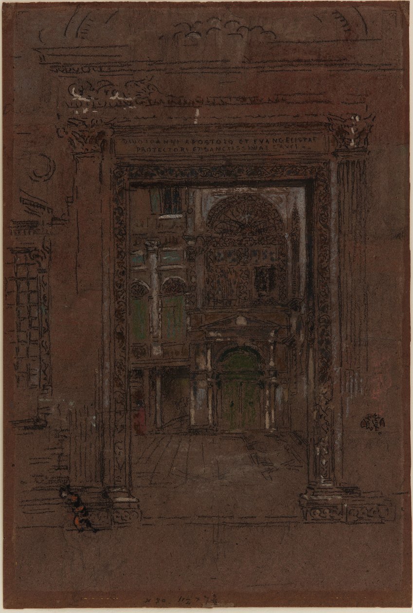 San Giovanni Apostolo et Evangelistae, 1879-1880. 作： ジェームズ・アボット・マクニール・ウィスラー