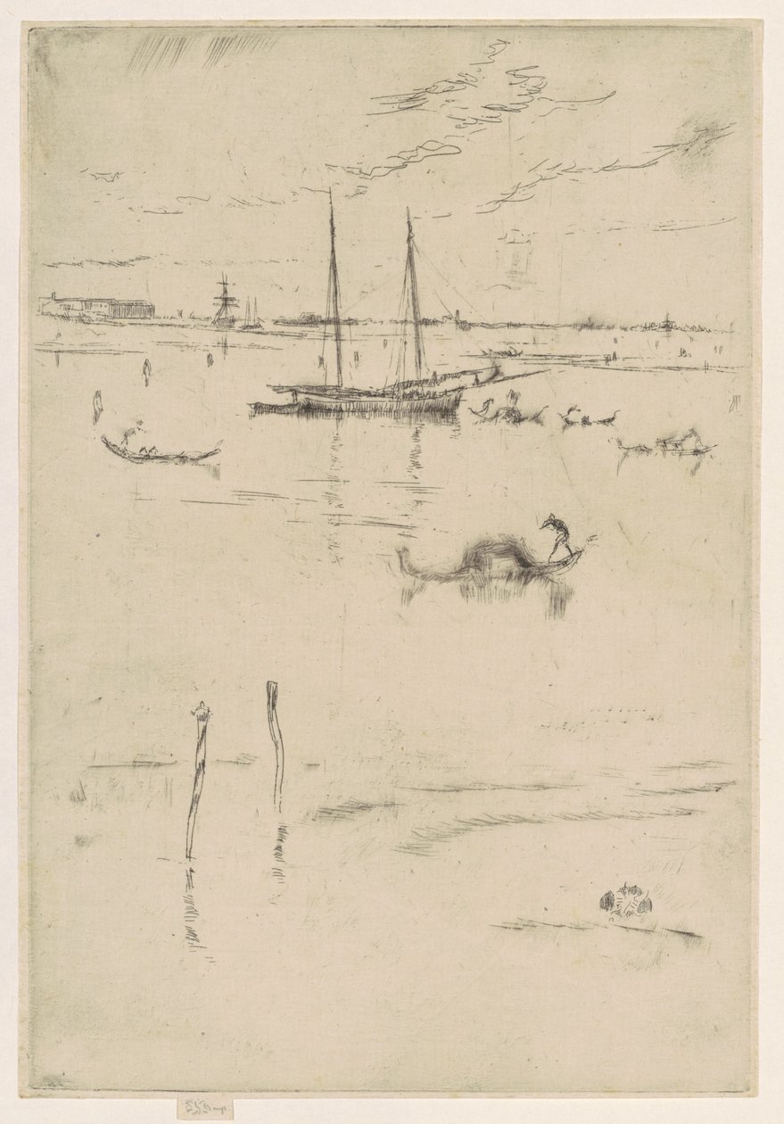 The Little Lagoon, 18791880. 作： ジェームズ・アボット・マクニール・ウィスラー