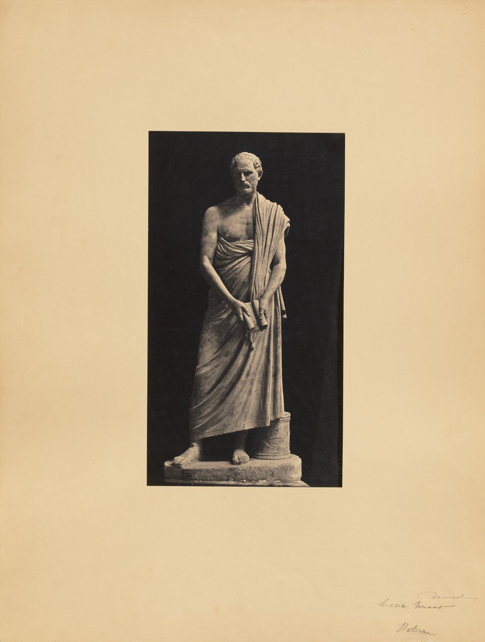 Demosthenes, Braccia Nuovo, Vatikan 作： ジェームズ・アンダーソン