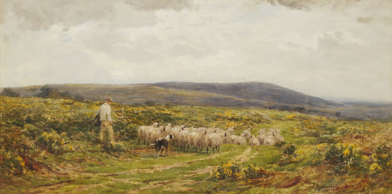 A Herefordshire Common, 1860-1900. 作： ジェームス・オーモニエ