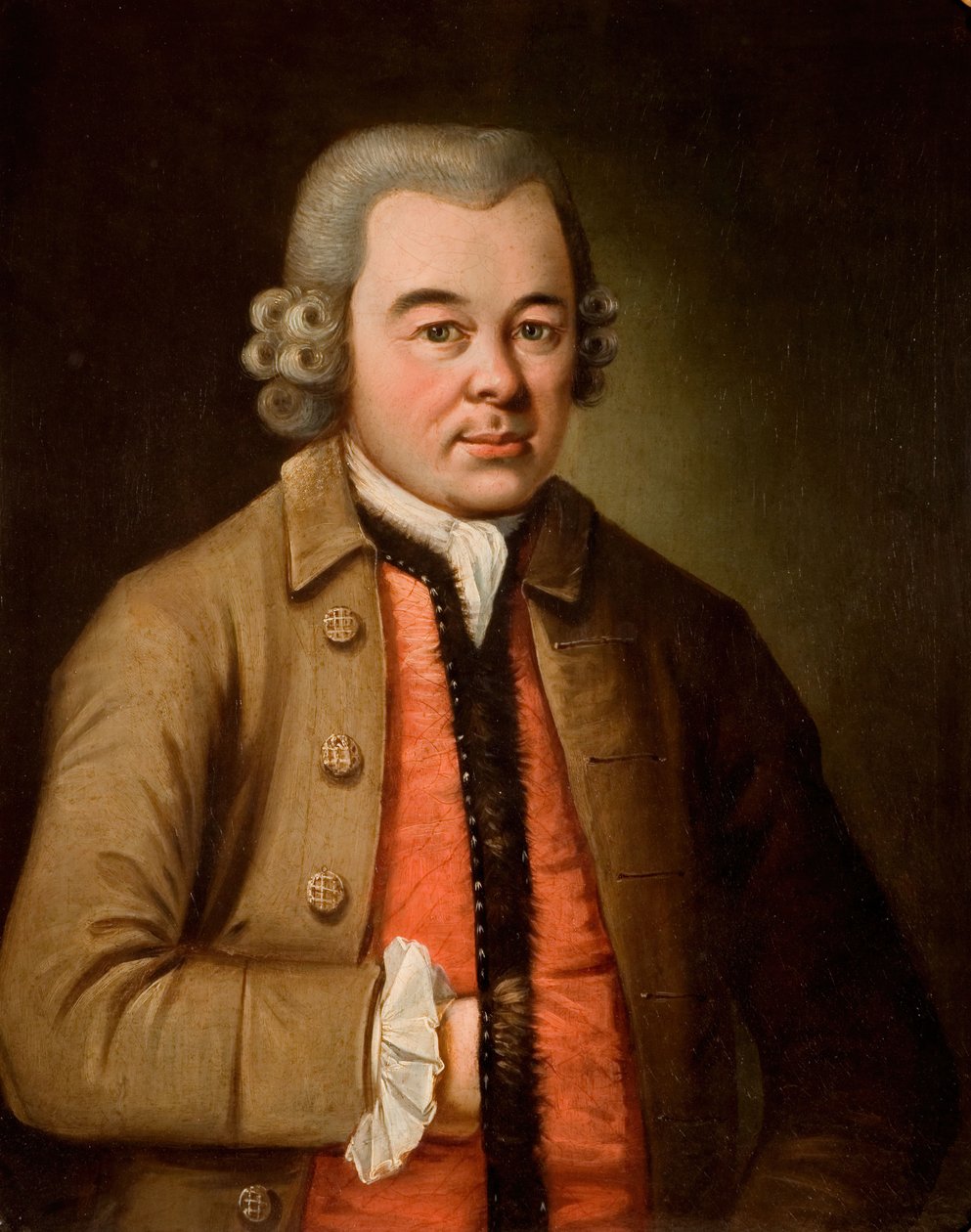 クリストファー・フラー（1786年没）の肖像（1750～1780年）。 作： ジェームズ・コールマン