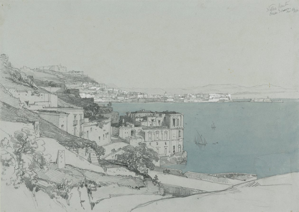 Napoli Strada Nouvasta, 26. marraskuuta 1830 作： ジェームズ・ダフィールド・ハーディング