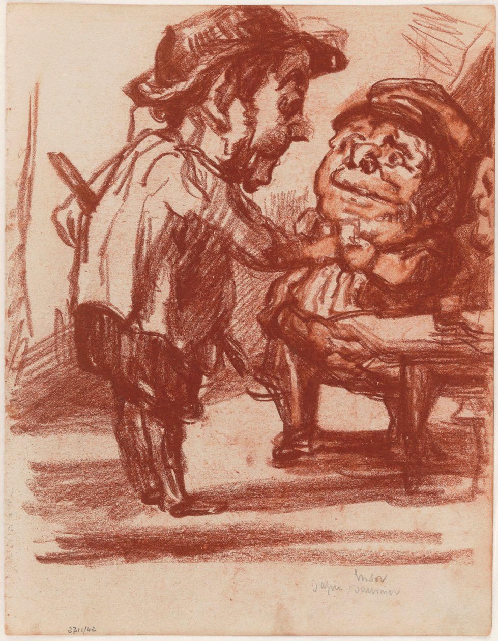 Nach Daumier: Die fröhlichen Jäger 作： ジェームズ・アンソール