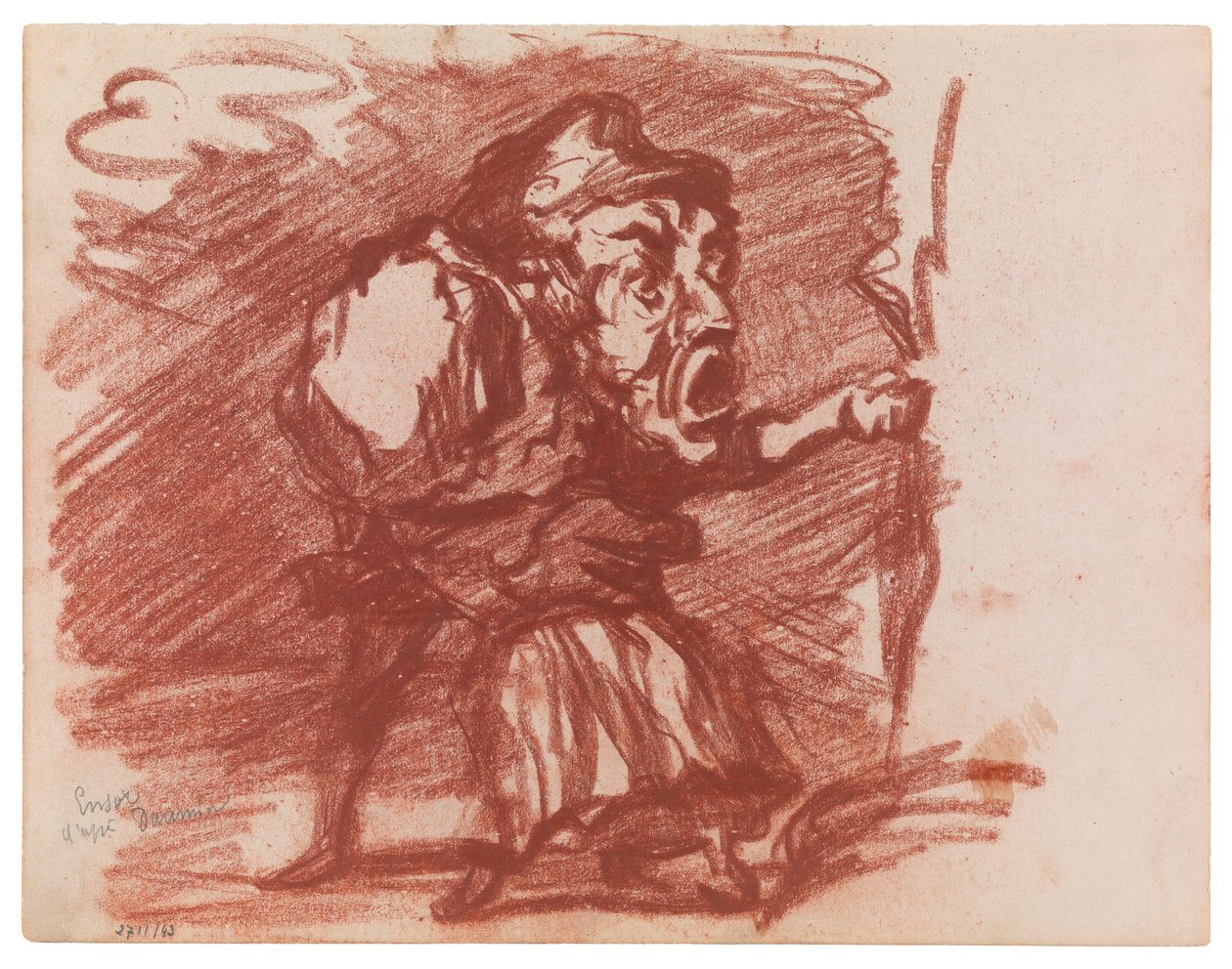 Kopie nach Daumier 作： ジェームズ・アンソール