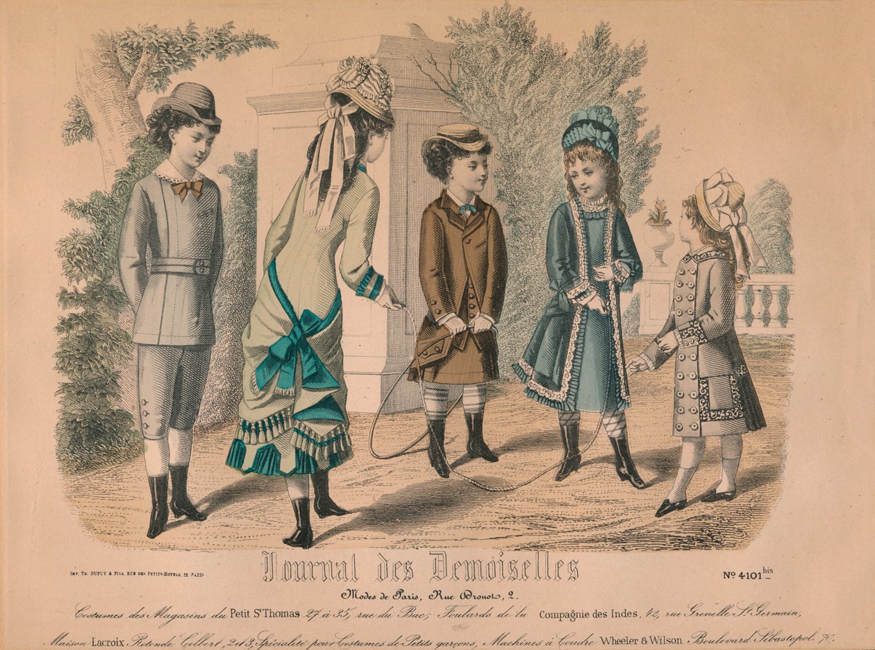 Journal des Demoiselles、c1830s。 作： ジェームズ・フィトラー