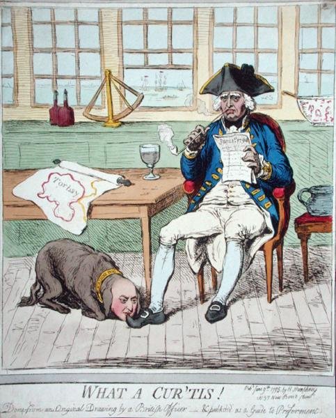 ハンナ・ハンフリーが1795年に出版した「What a Cur