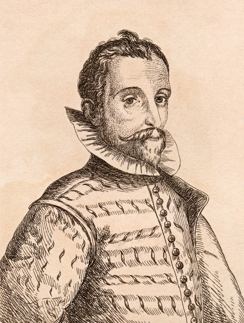 1817年にロンドンで出版された「Authentic Originalsからの有名な画家の75の肖像画」のイラスト、Joris Hoefnagel 作： ジェームズ・ガーティン