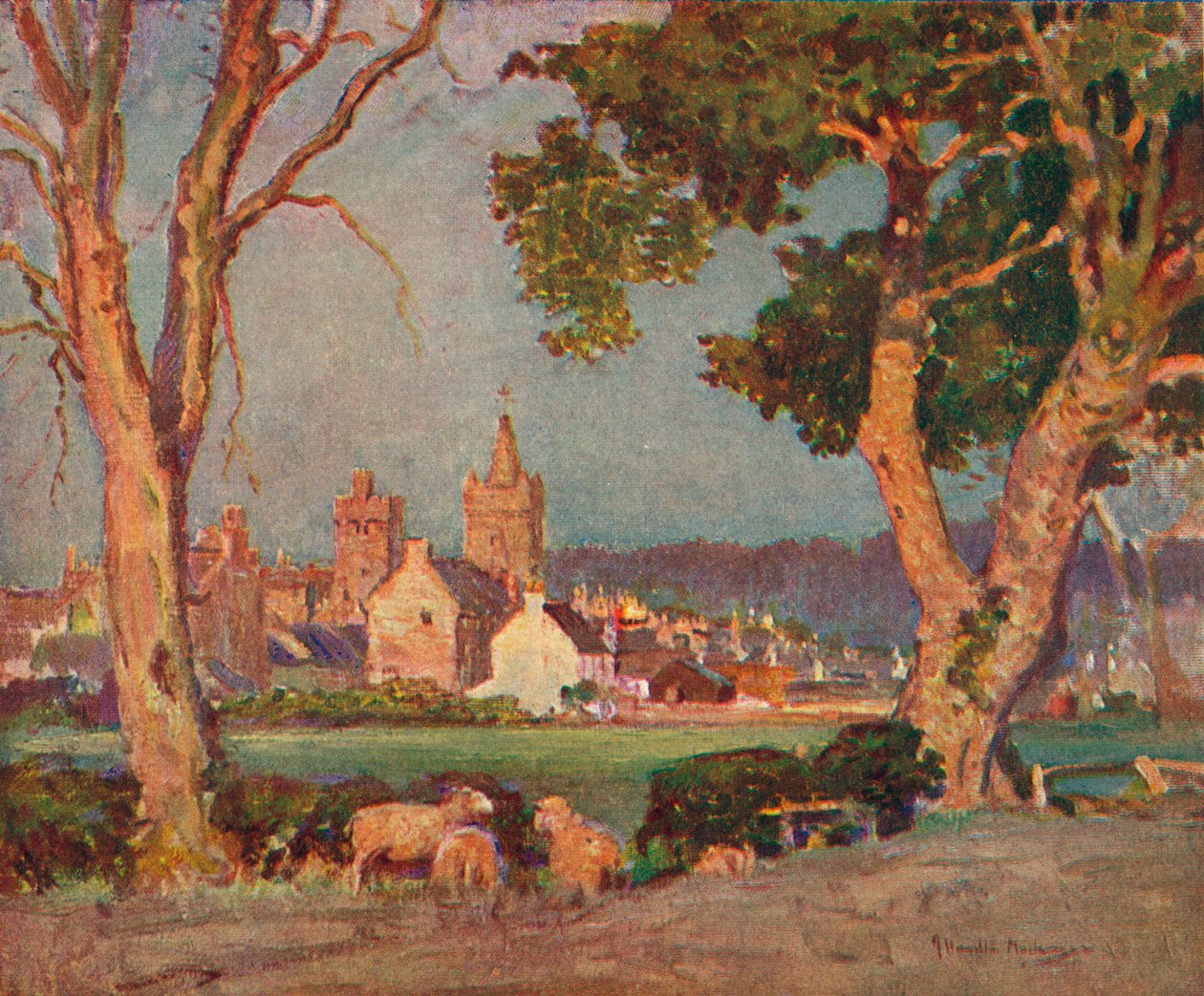 カークーブリ、c1919 作： ジェームズ・ハミルトン・マッケンジー
