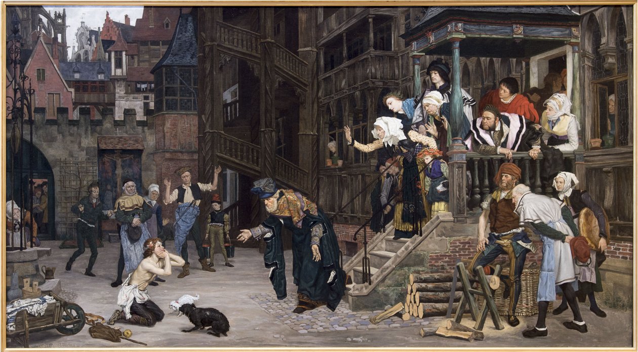 放蕩息子の帰還》1862年（油彩・カンヴァス） 作： ジェームズ・ジャック・ジョセフ・ティソ