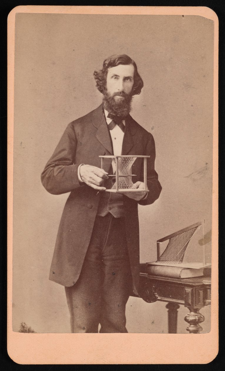 サミュエル・エドワード・ウォーレンの肖像、1831～1909年、1877年以前。 作： ジェームズMキャッパー