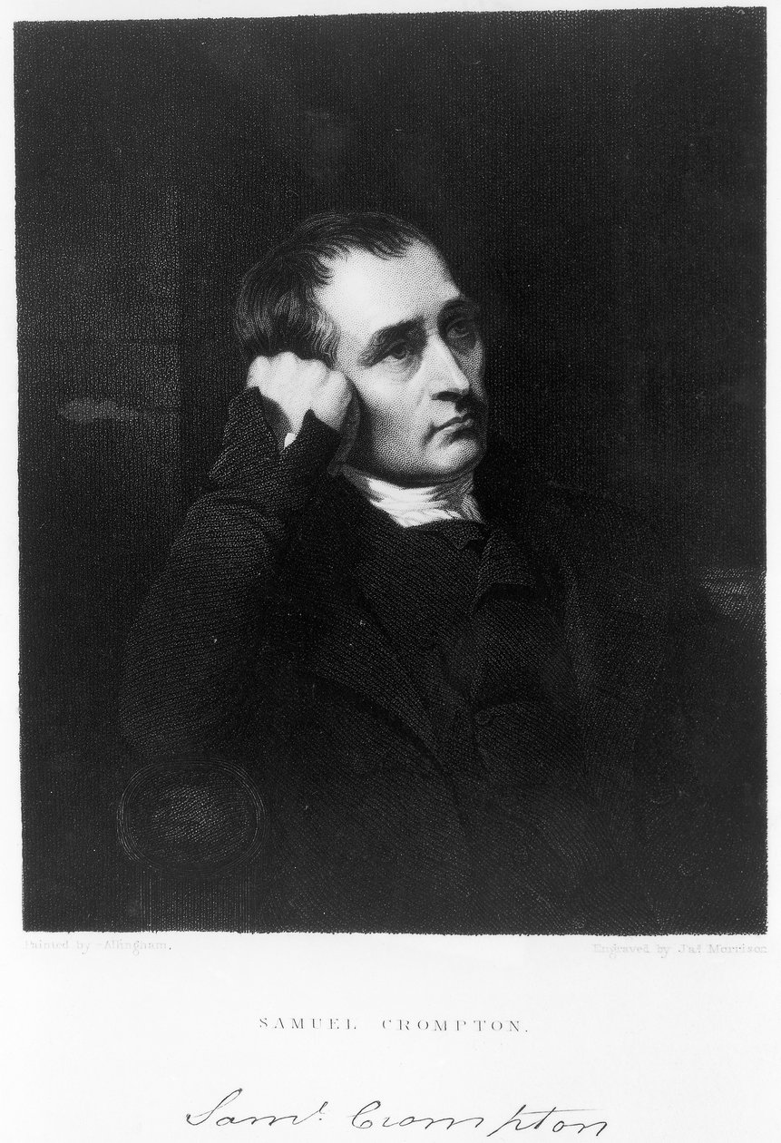 サミュエルクロンプトン、スピニングミュールの英国人、c1880s 作： ジェームズ・モリソン