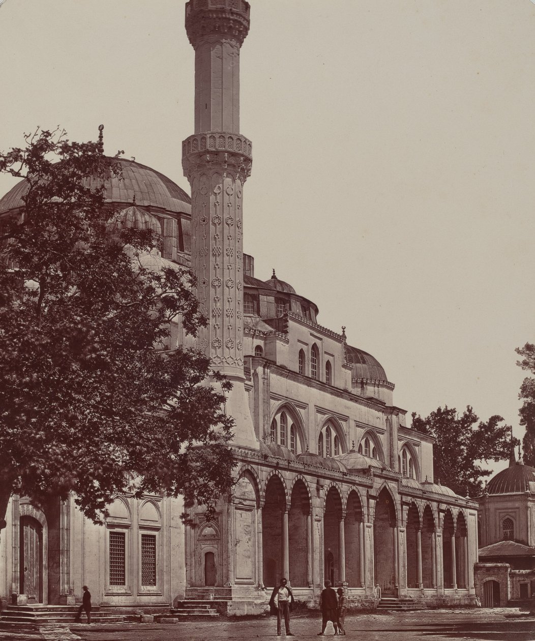 1857年、シェフザデ・モスク（写真） 作： ジェームス・ロバートソン