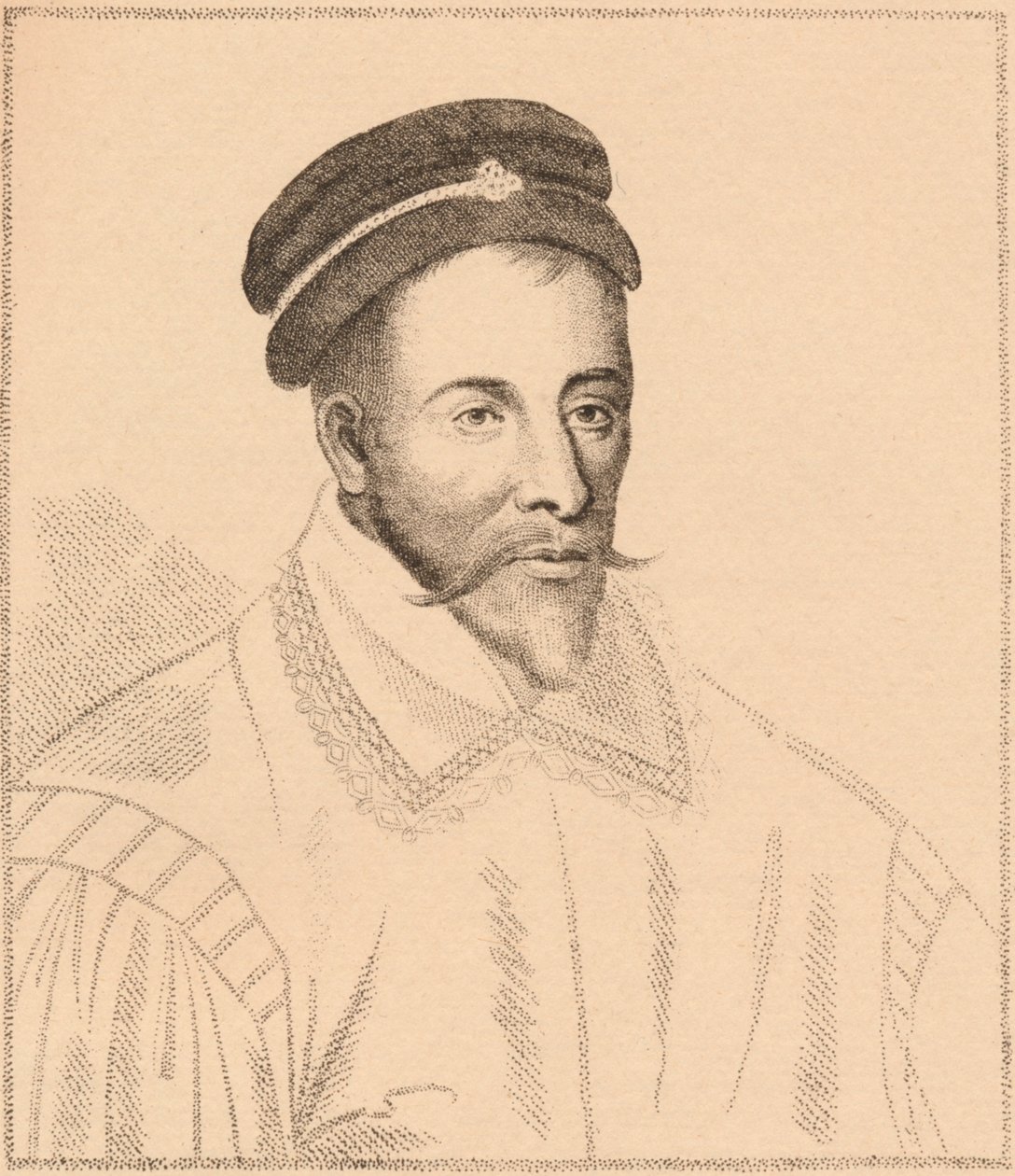 ジョン・メイトランド（初代メイトランド・オブ・サールステイン卿、1537-1595年、1889年 作： ジェームズ・スティリー
