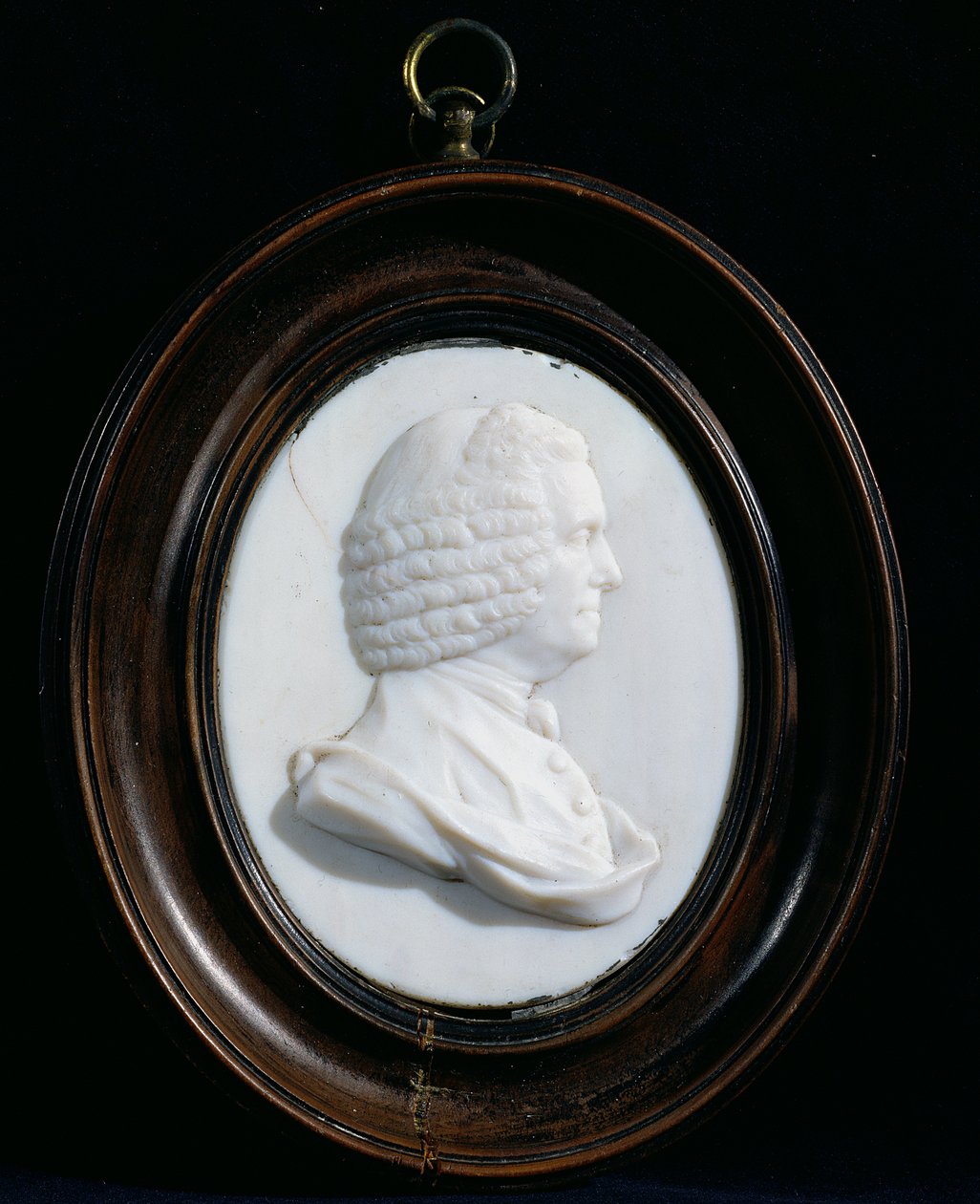 ジョン・ハリソンの肖像（1693-1776）（エナメルペースト） 作： ジェームズ・タシー