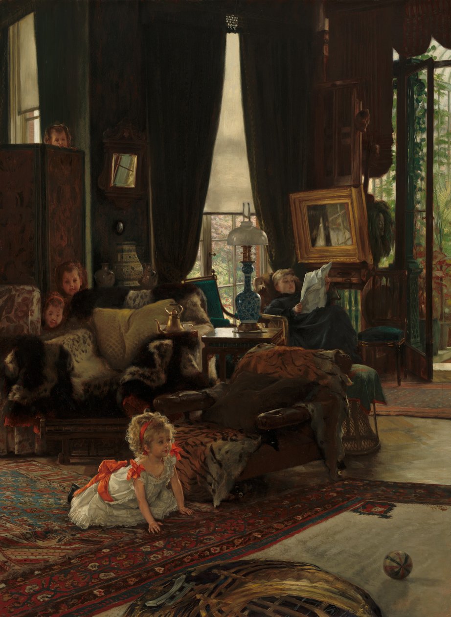 1877年頃のHide and Seek。 作： ジェームズ・ティソ