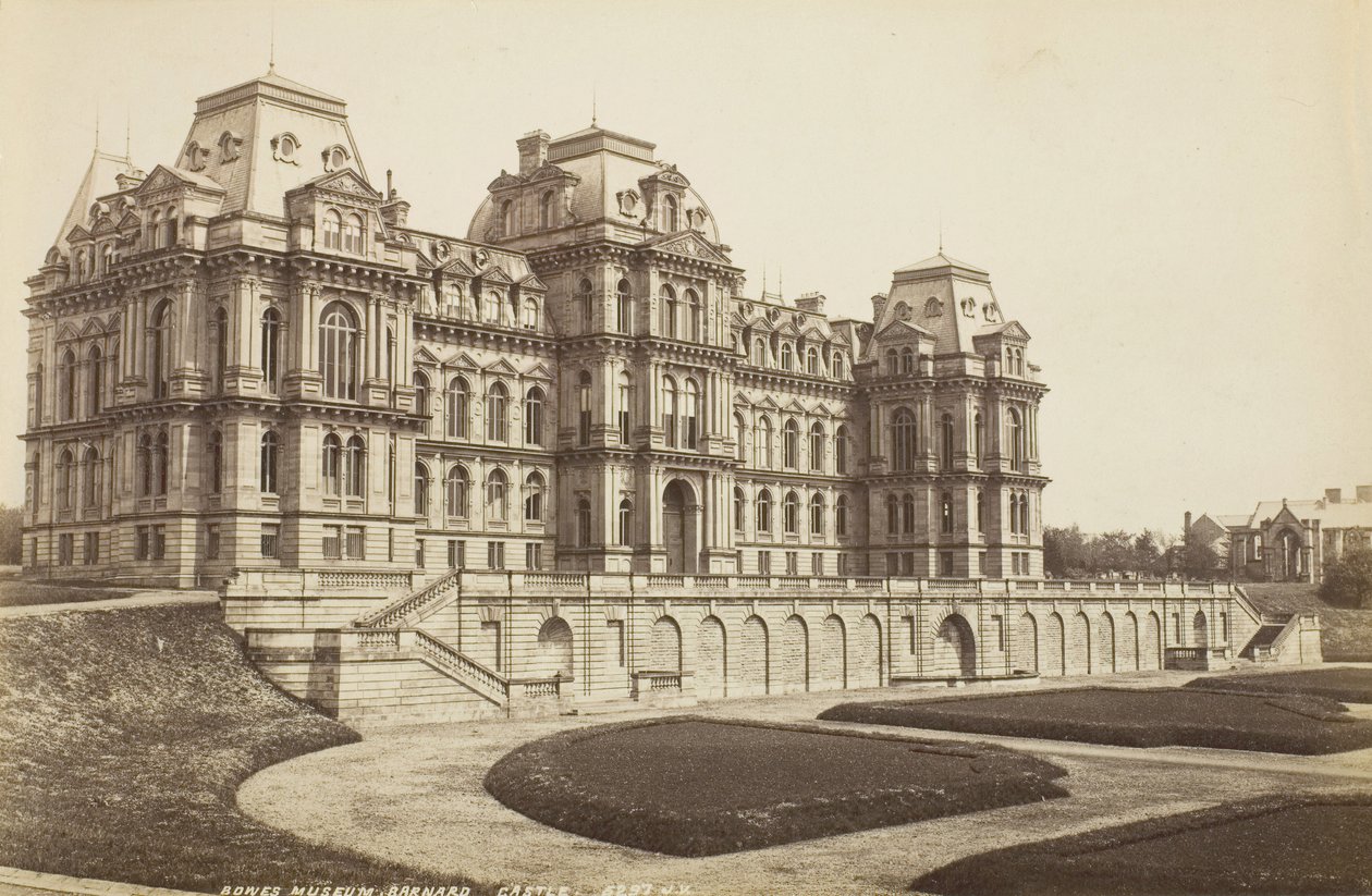 Bowes Museum, Barnard Castle, ca. 1880. 作： ジェームス・バレンタイン