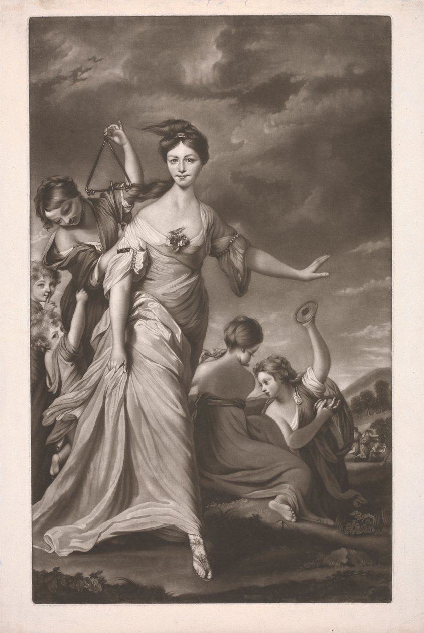 Mary Hale (née Chaloner) como Euphrosyne em 