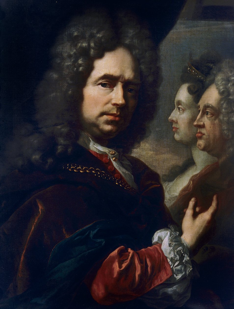 Jan Frans Van Douvenによる自画像 作： ヤン・フラン・ダウベン