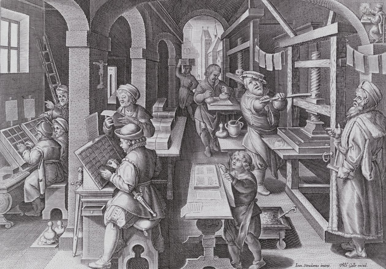 フィリップゴール（1537-1612）c.1600によって彫刻された「ノヴァレペルタ」（新発見）の版画5の開発 作： ヤン・ファン・デル・ストレイト