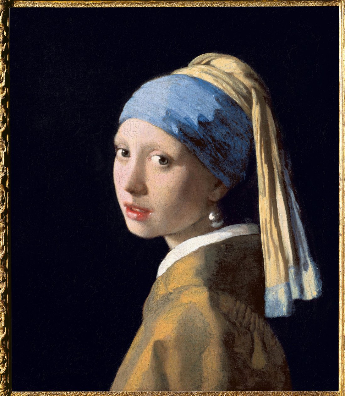 真珠の耳飾りの少女 1665年頃 油彩・カンヴァス 作： ヤン (1632-75) フェルメール