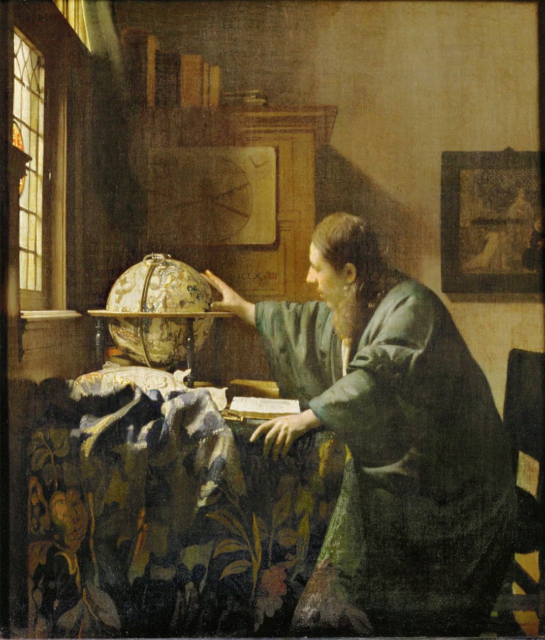 天文学者... 作： ヤン (1632-75) フェルメール