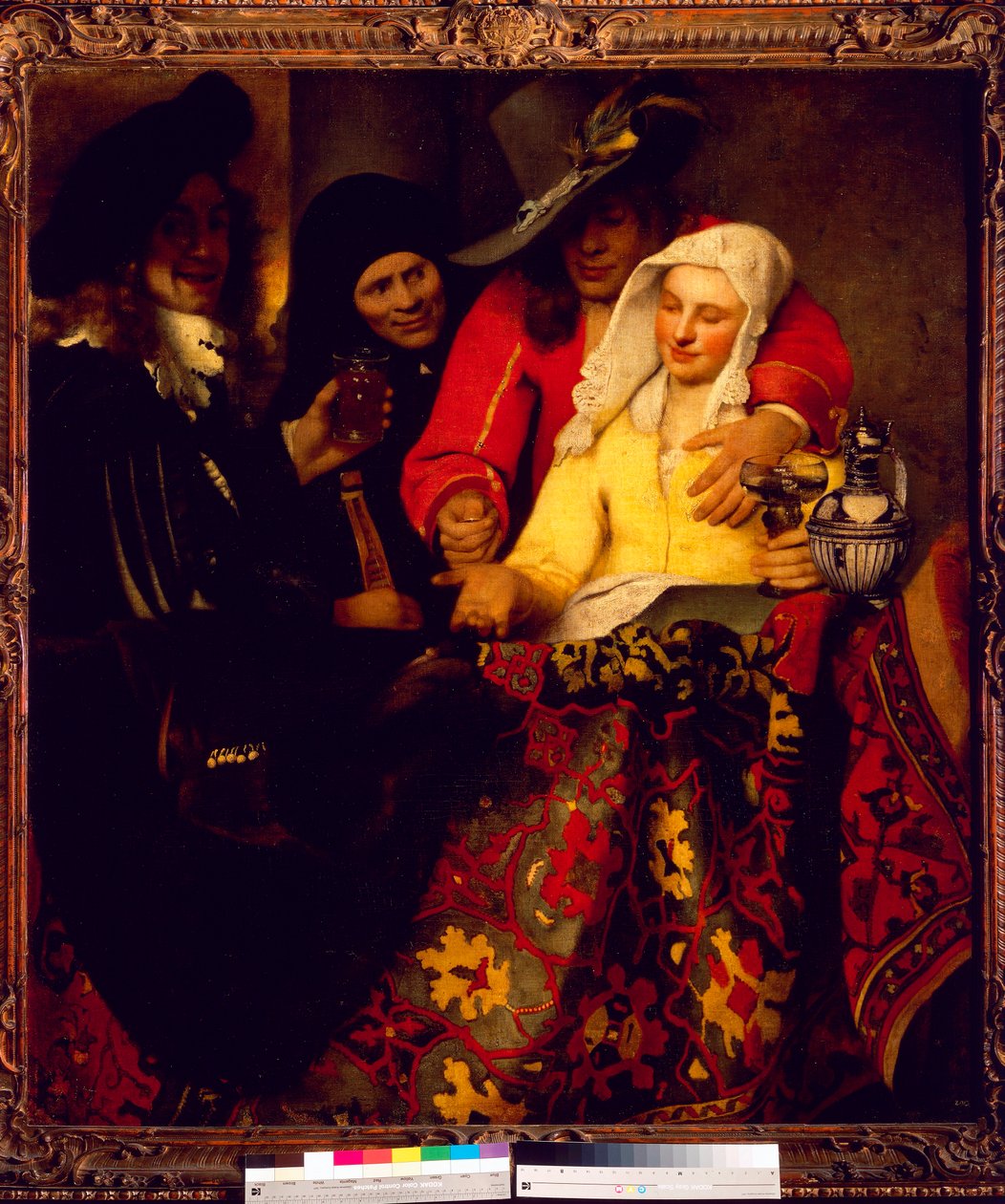 The Procuress 作： ジョン・フェルメール