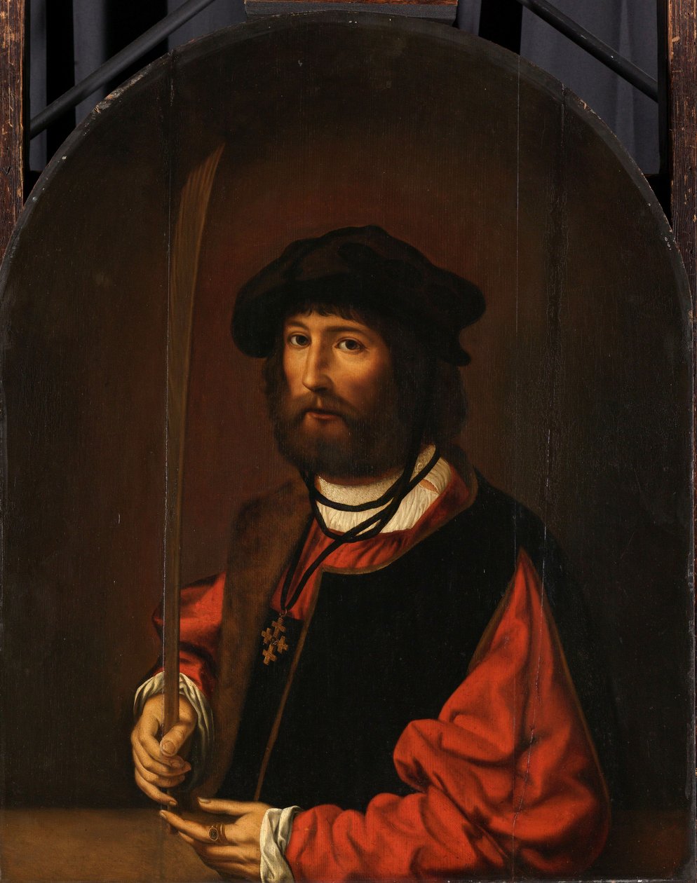 ルーベン・パルドゥインの肖像 作： ヤン（c.1472 c.1533）（後）ゴサート