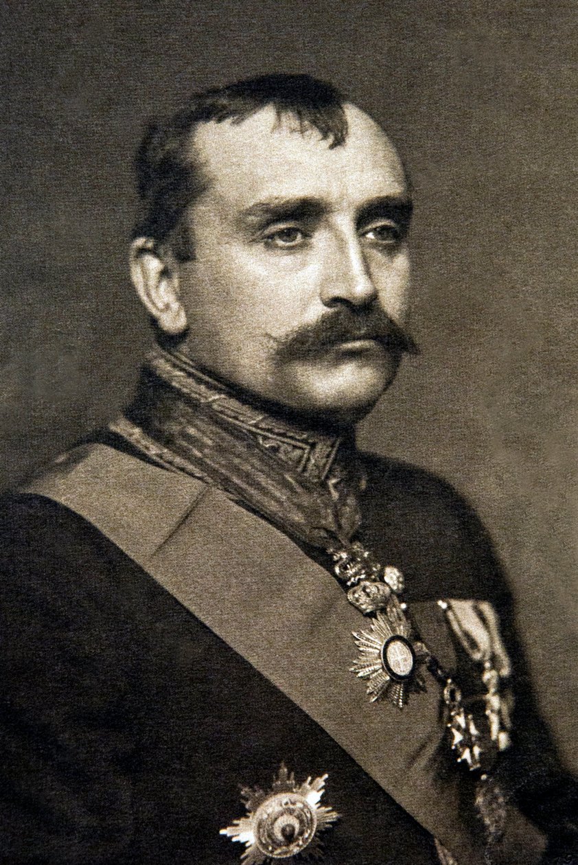 領事の衣装を着たポール・クローデル 1910年 - 撮影：ヤン・ネポムク・ラングハンス 作： Jan（スタジオ）Langhans