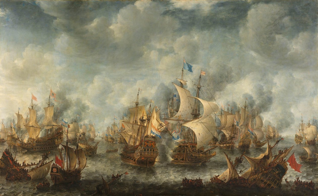 テルハイデの戦い テルハイデの戦い、1653 年 8 月 10 日 作： ヤン・アブラハムズ。ビール料金