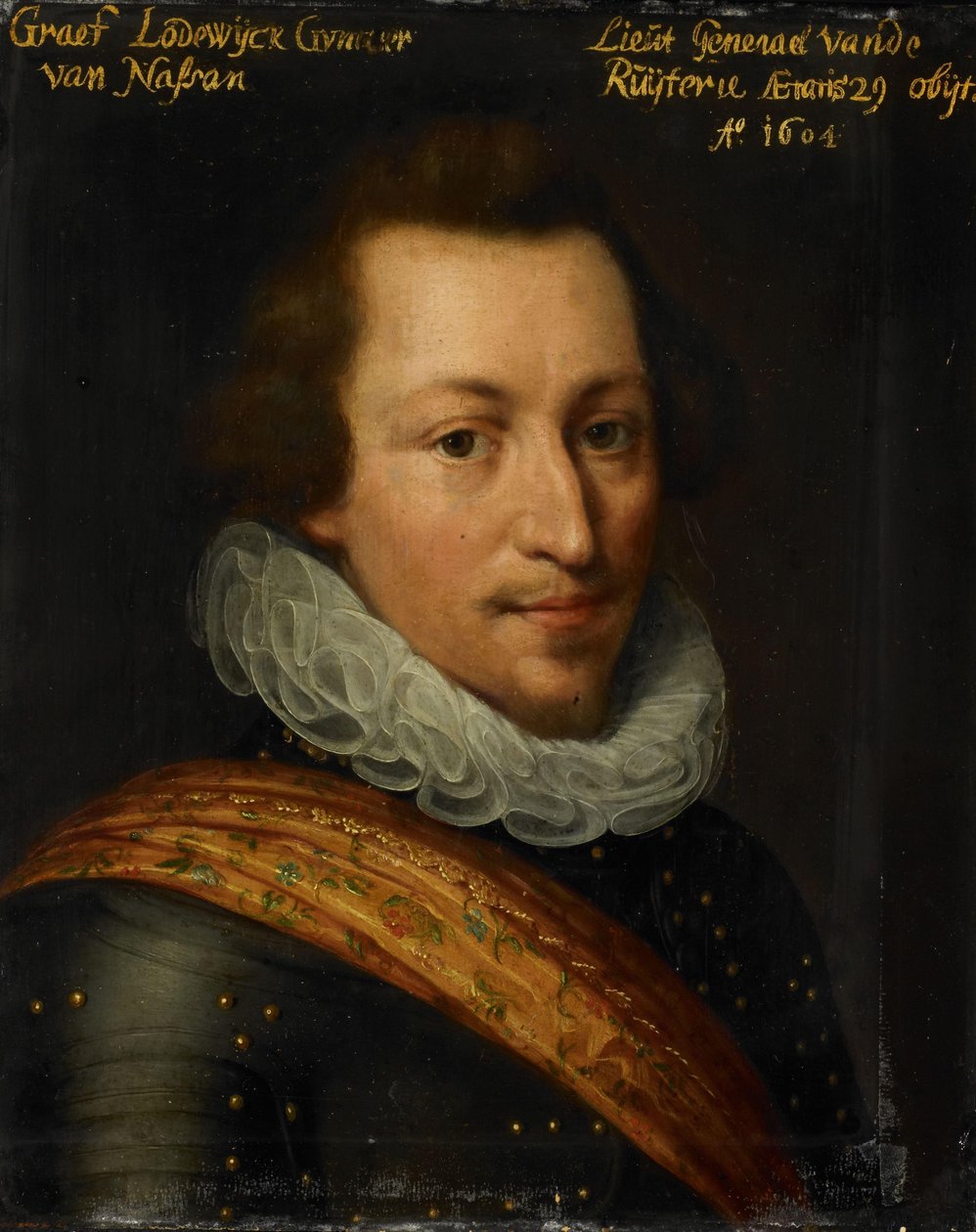 ナッソー伯ルイ＝ギュンターの肖像 作： Jan Antonisz van Ravesteyn（のワークショップ）