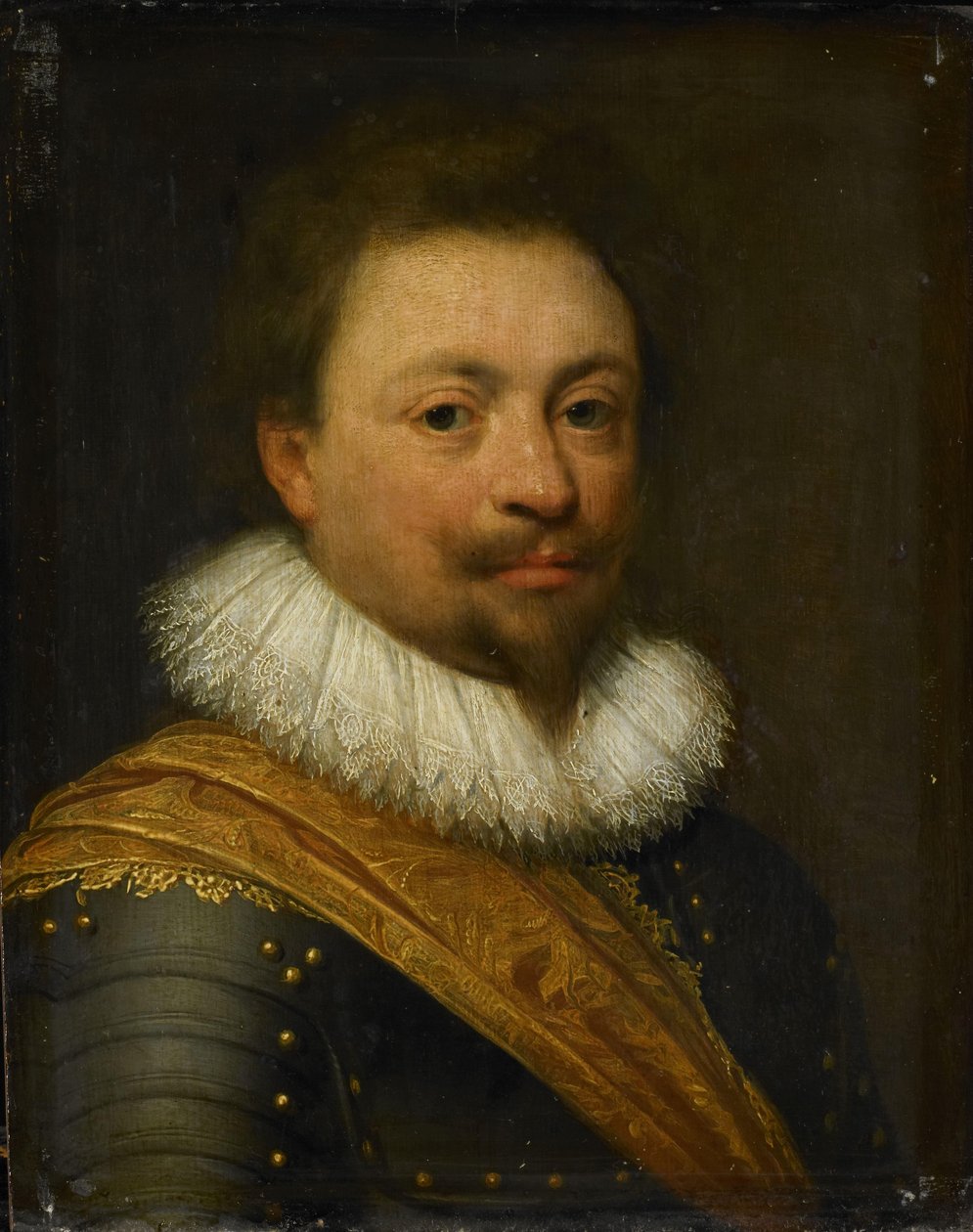 ナッソー・ジーゲン伯ウィリアムの肖像 作： Jan Antonisz van Ravesteyn（のワークショップ）