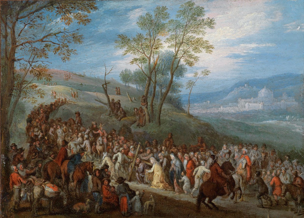 十字架を背負う 作： Jan Brueghel the Younger