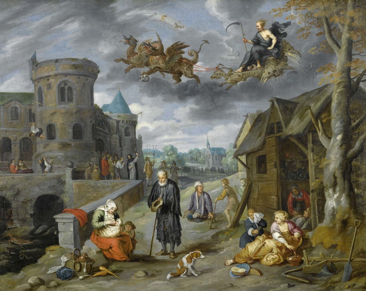 土星の子供たち 作： Jan Brueghel the Younger