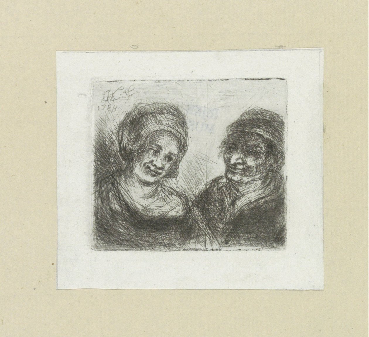 Boer in Boerin The Compleat Work of Etchings by John Chalon / Oeuvre Complette des Eaux Fortes par Jean Chalon (シリーズタイトル) 作： ヤン・シャロン