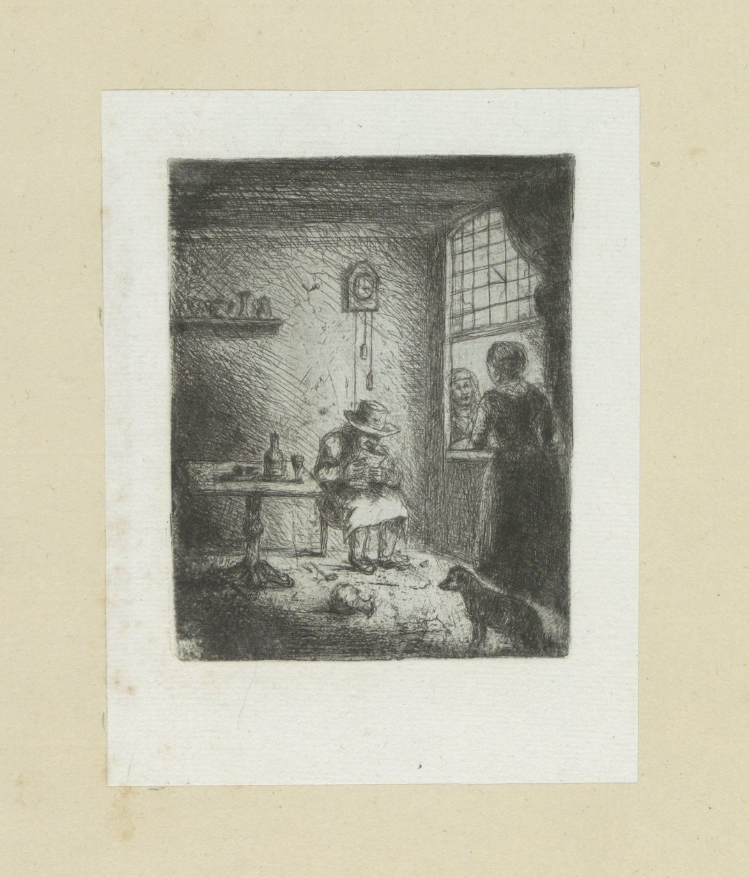 インテリアはlezende男を置きます The Compleat Work of Etchings by John Chalon / Oeuvre Complette des Eaux Fortes par Jean Chalon (シリーズ名) 作： ヤン・シャロン