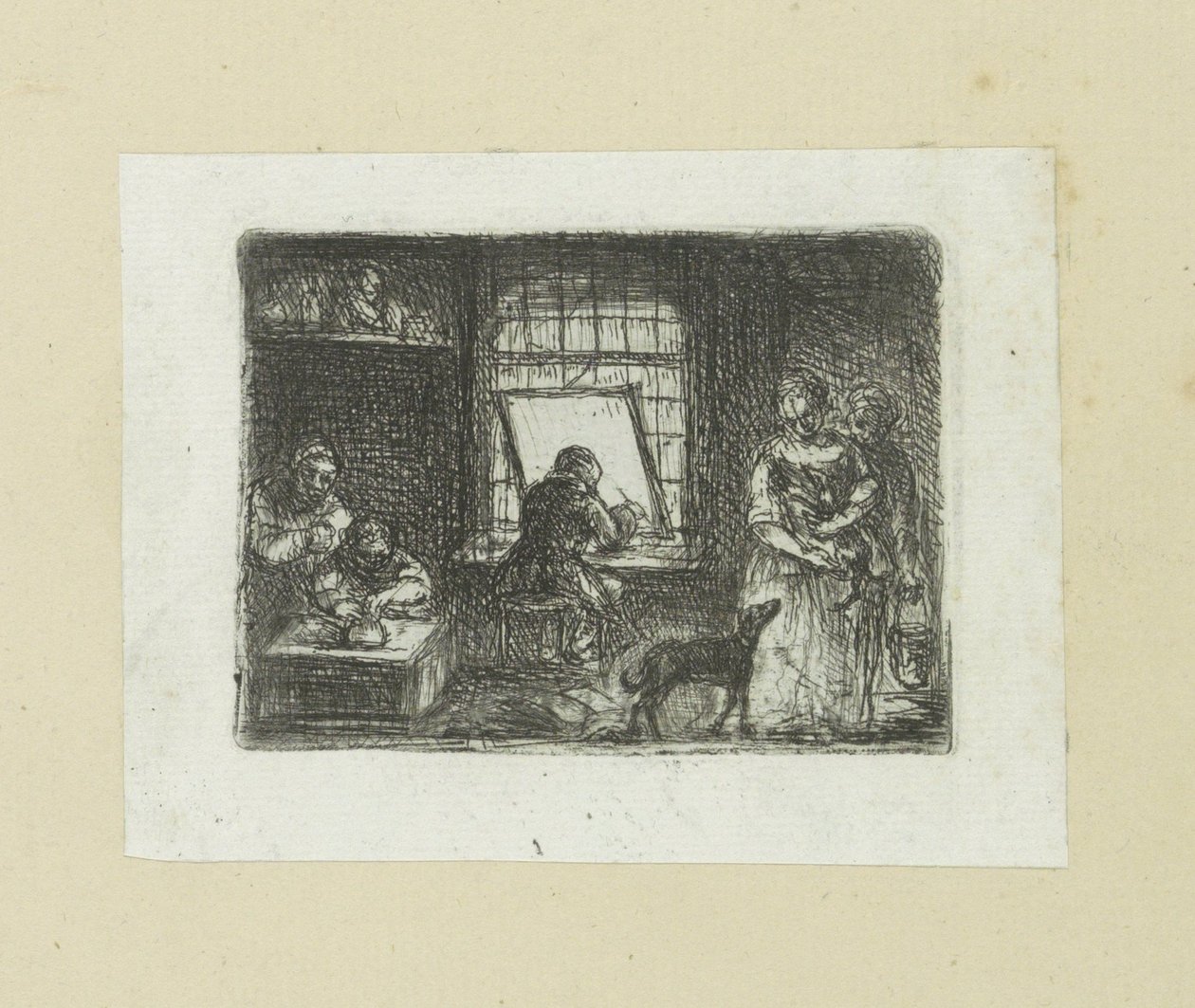 インテリア・ヴァン・イーン・プレナトリエ The Compleat Work of Etchings by John Chalon / Oeuvre Complette des Eaux Fortes par Jean Chalon (シリーズタイトル) 作： ヤン・シャロン