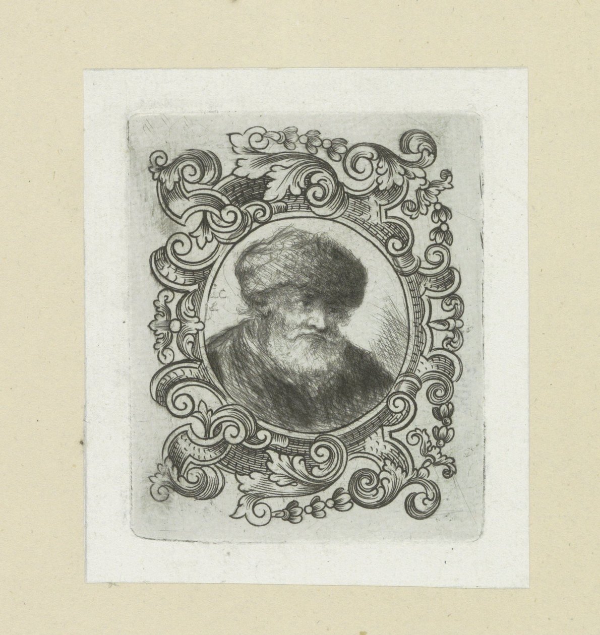 古い男はオーナメントランドでボントエドに会った The Compleat Work of Etchings by John Chalon / Oeuvre Complette des Eaux Fortes par Jean Chalon (シリーズタイトル) 作： ヤン・シャロン