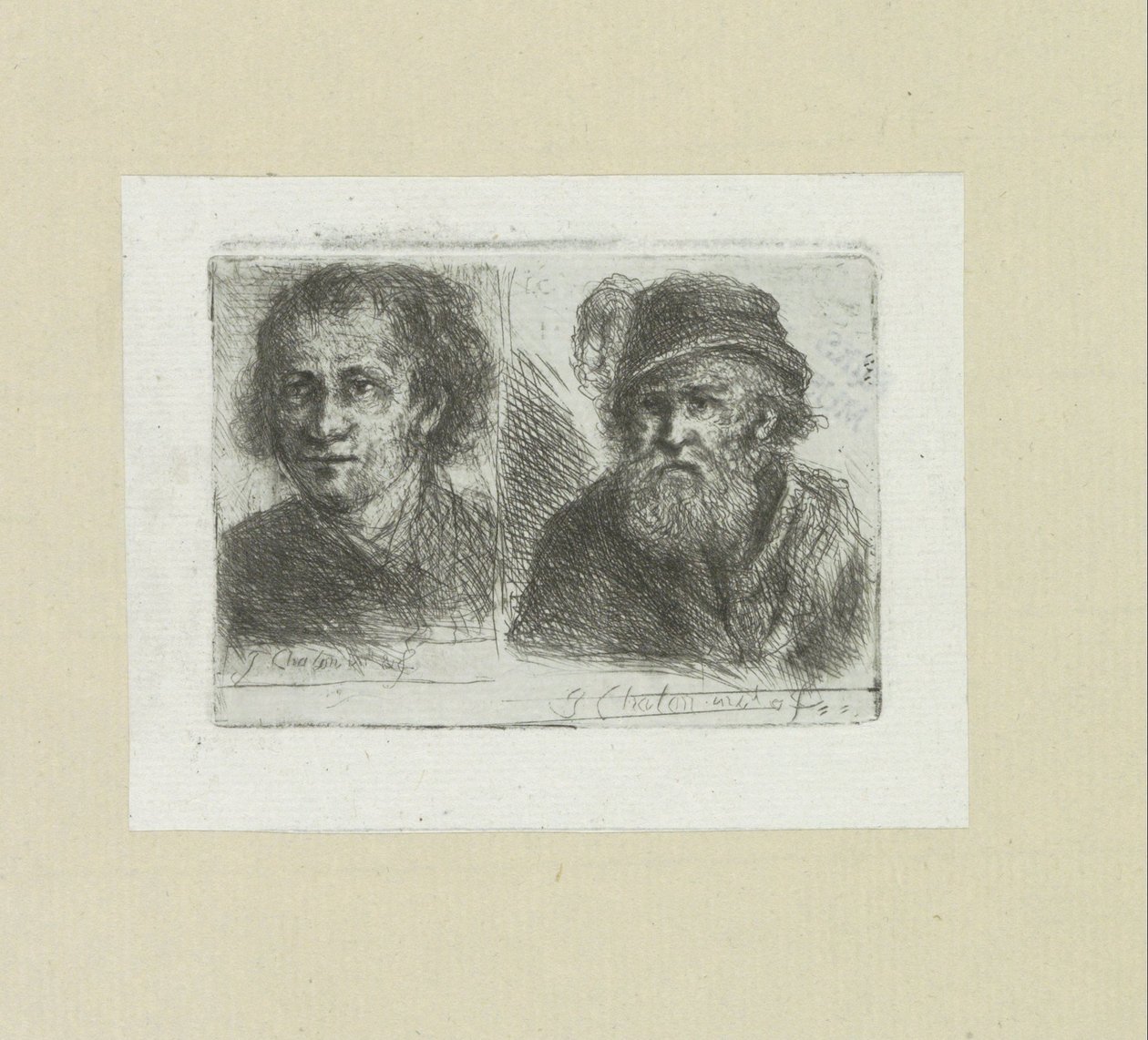ツイー万年 The Compleat Work of Etchings by John Chalon / Oeuvre Complette des Eaux Fortes par Jean Chalon (シリーズ名) 作： ヤン・シャロン