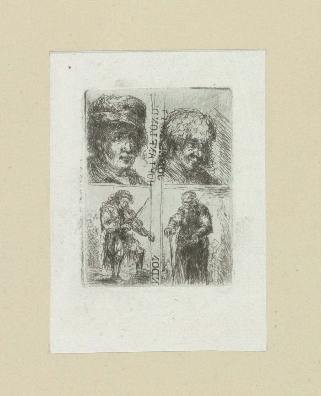 フィア・マンネン The Compleat Work of Etchings by John Chalon / Oeuvre Complette des Eaux Fortes par Jean Chalon (シリーズ名) 作： ヤン・シャロン