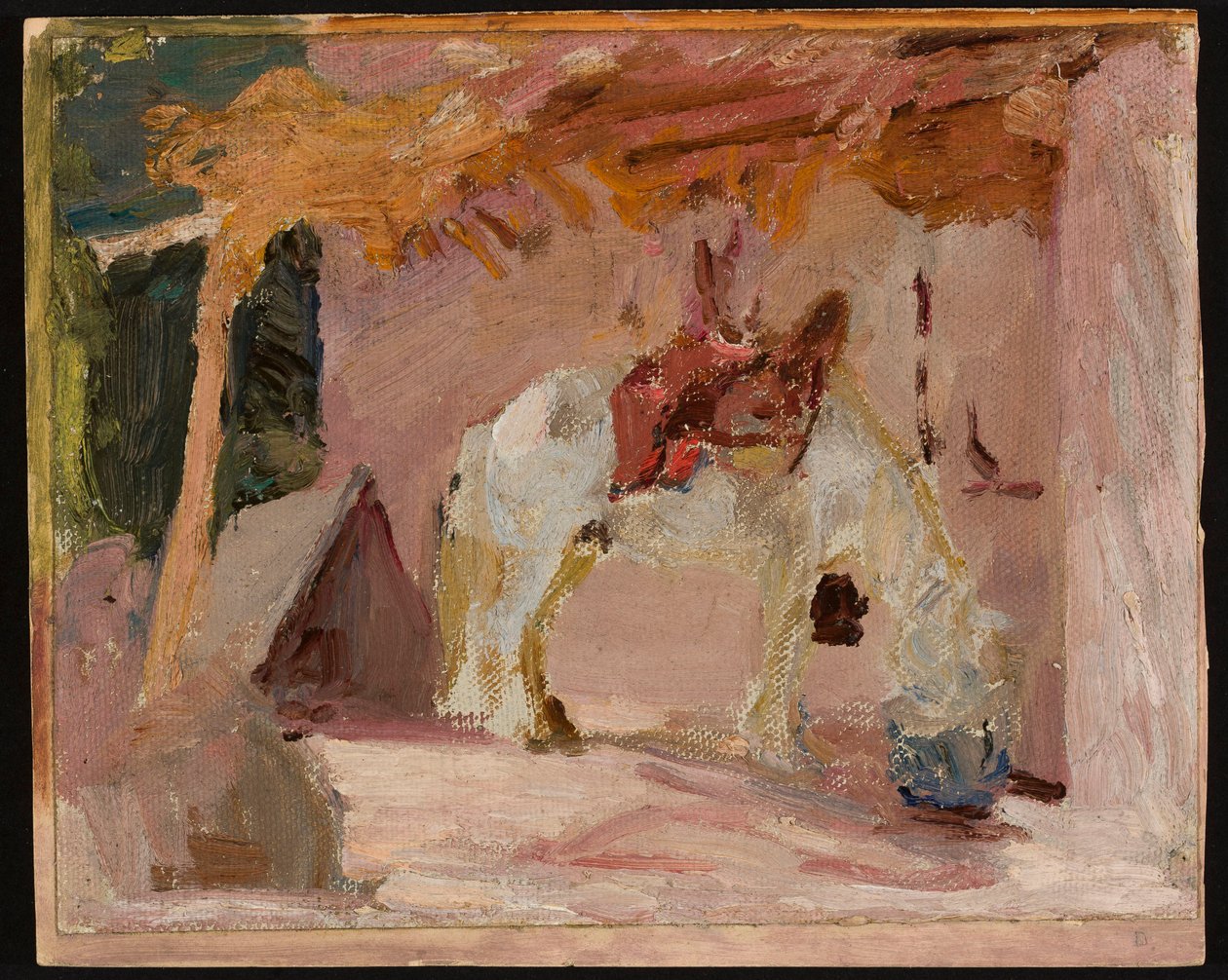 Pferd. Aus der Reise nach Turkestan 作： ヤン・シアグリンスキー