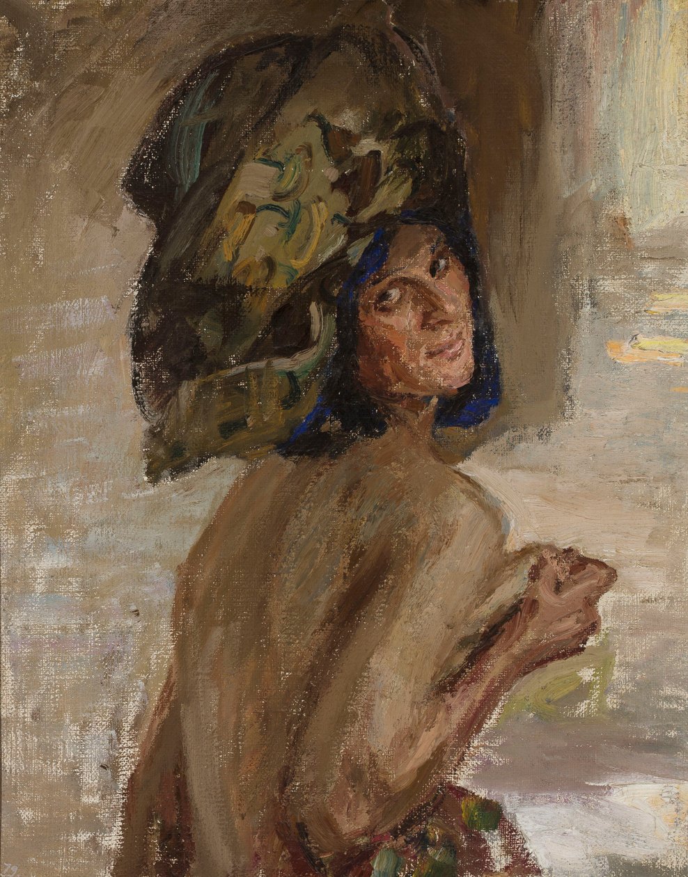絵画『日の出』に描かれた女性の習作 作： ヤン・シアグリンスキー