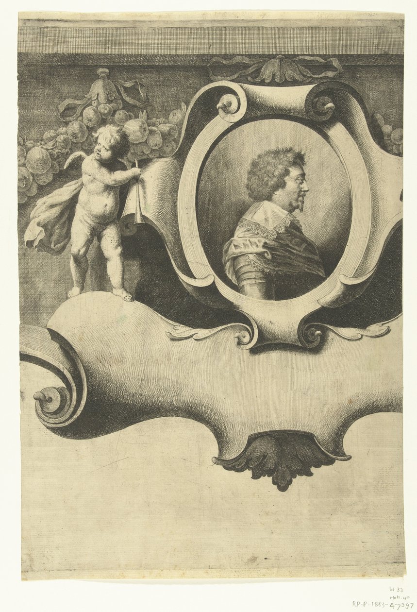 ブレダ包囲戦（フレデリック・ヘンドリックの肖像画の葉）、1637年 作： ヤン・ゲリッツ。ヴァン・ブロンクホルスト